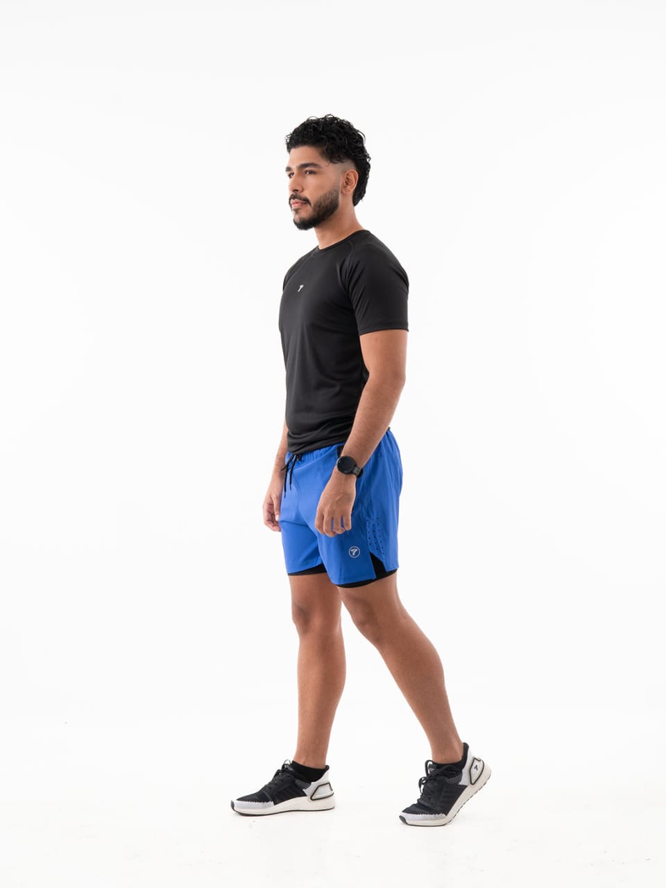 Pantaloneta Deportiva Running Unicolor